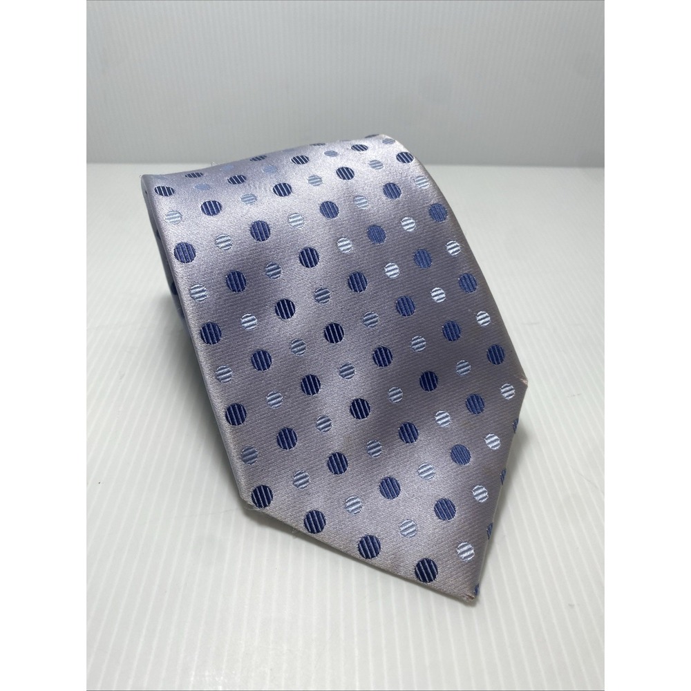 BIGLAND Classic Design BLUE DOTS Dressโ Ties T52